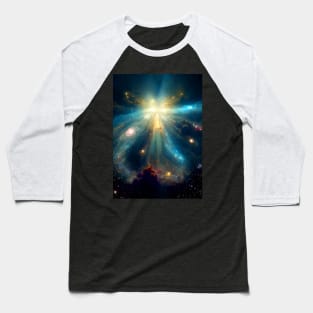 Heaven's Gate #1.1 [DALL-E 2/AI/ML art] — space art abstract poster Baseball T-Shirt